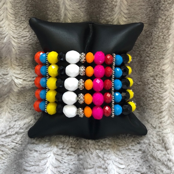 NWOT Multicolour Cuff Bracelet 🧡 - Picture 1 of 7
